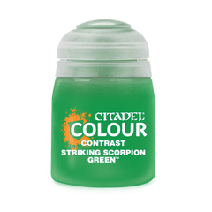 Contrast: Striking Scorpion Green