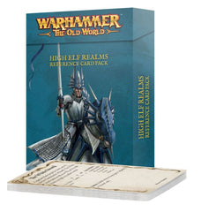 High Elf Realms Reference Card Pack (ING)