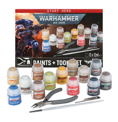 Warhammer 40,000: Set Colori + Attrezzi