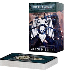 Capitulum Adprobavit 2025-26: Mazzo Missioni