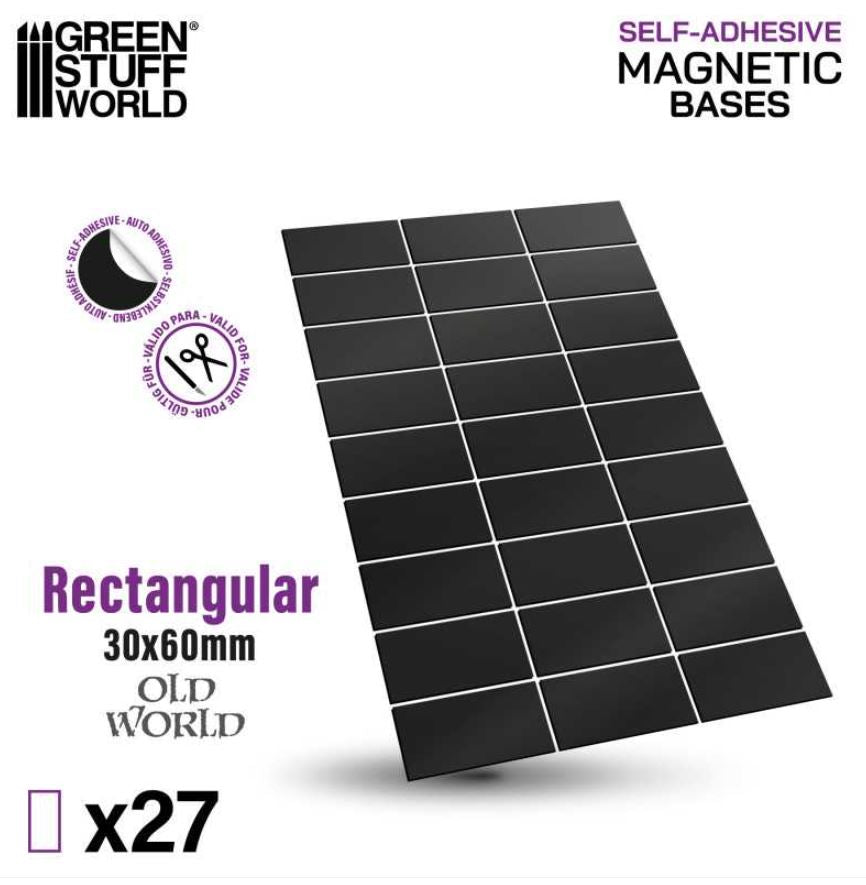 MAGNETI Pretagliati - Rettangolari 30x60mm