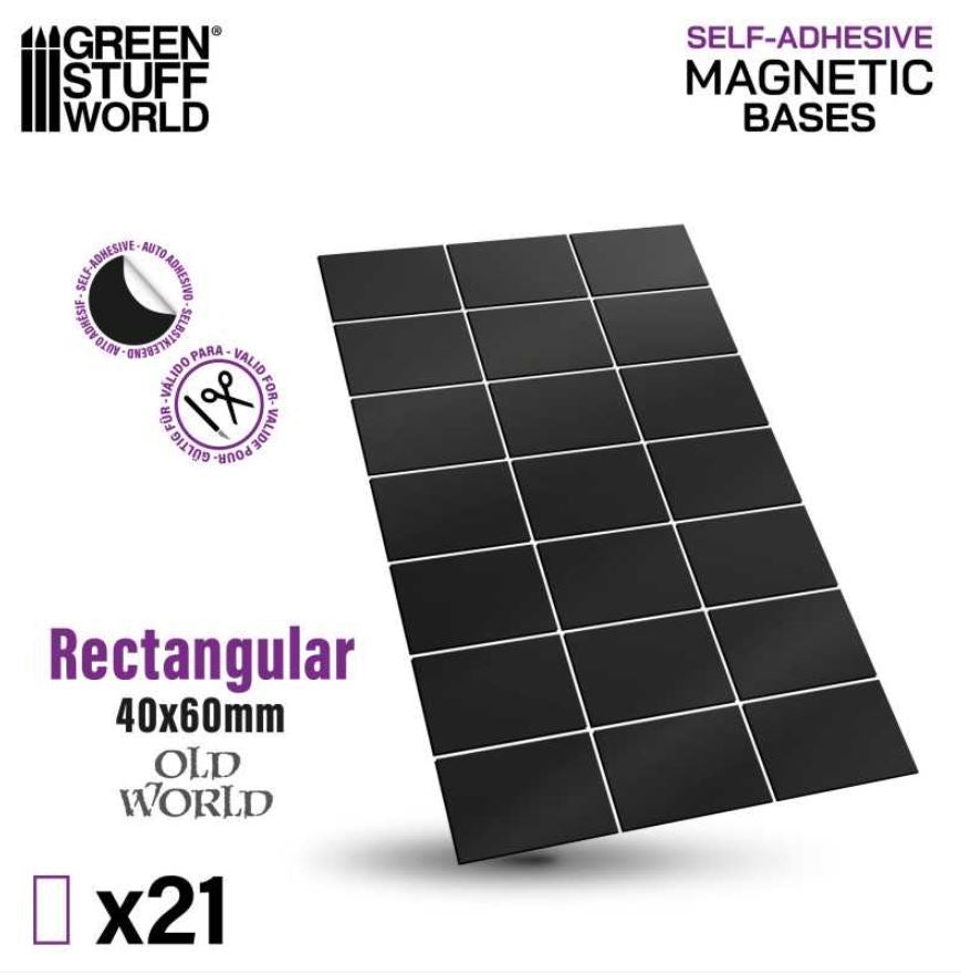 MAGNETI Pretagliati - Rettangolari 40x60mm