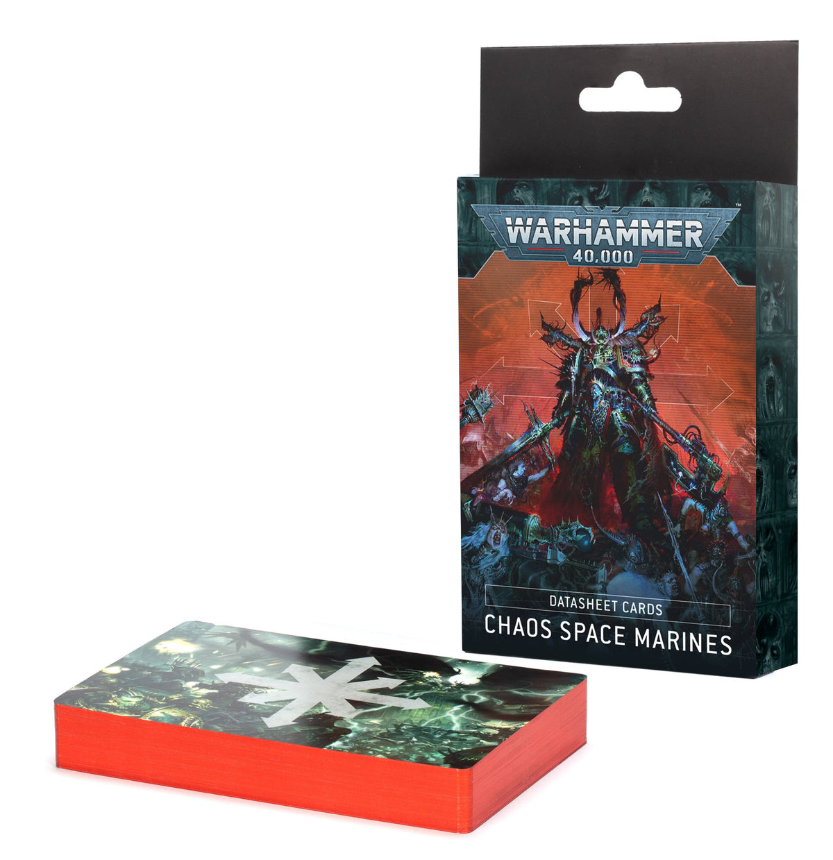 Carte delle schede tecniche Chaos Space Marines