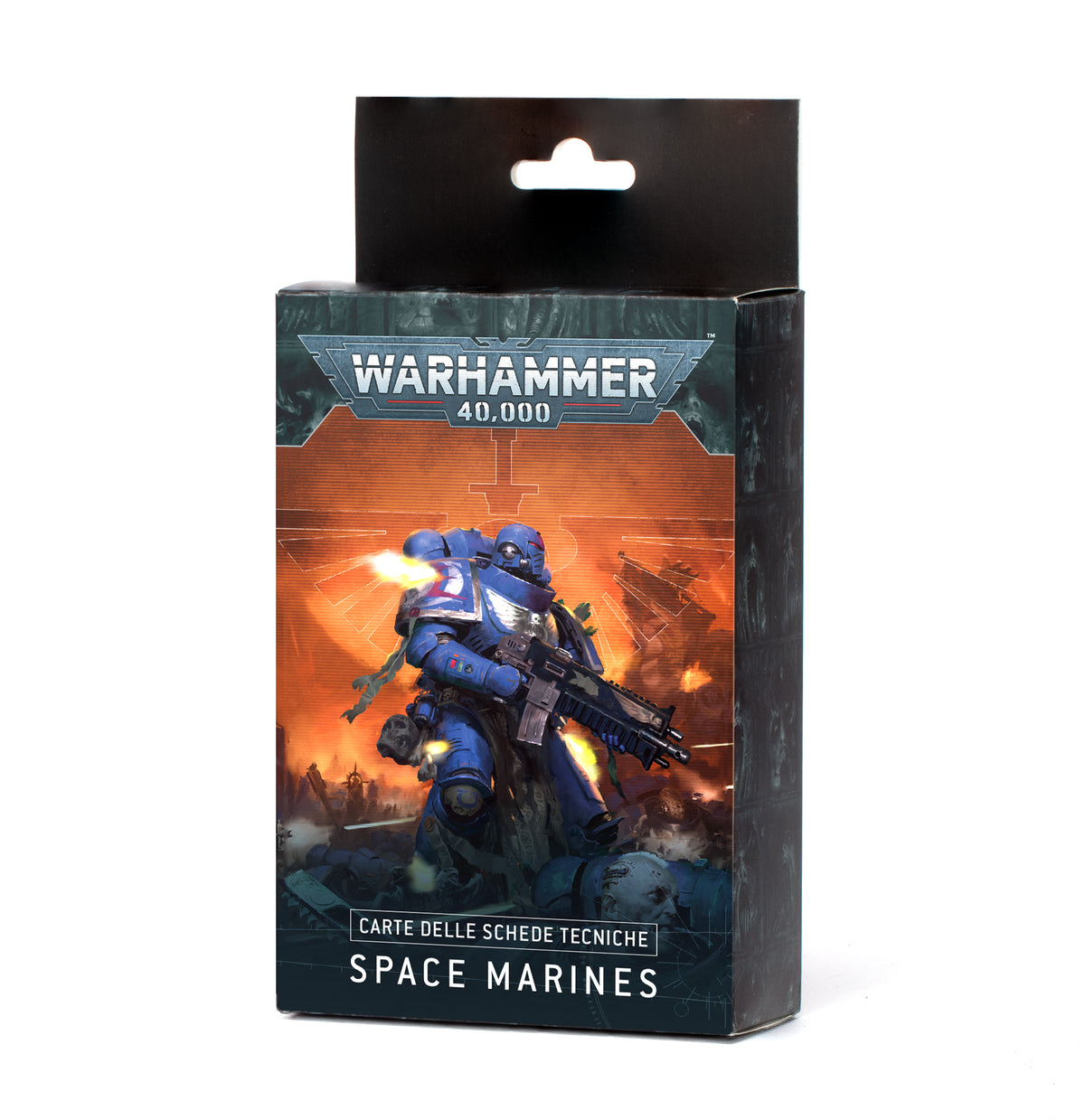 Carte delle schede tecniche Space Marines