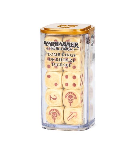 SET DI DADI DEI TOMB KINGS OF KHEMRI