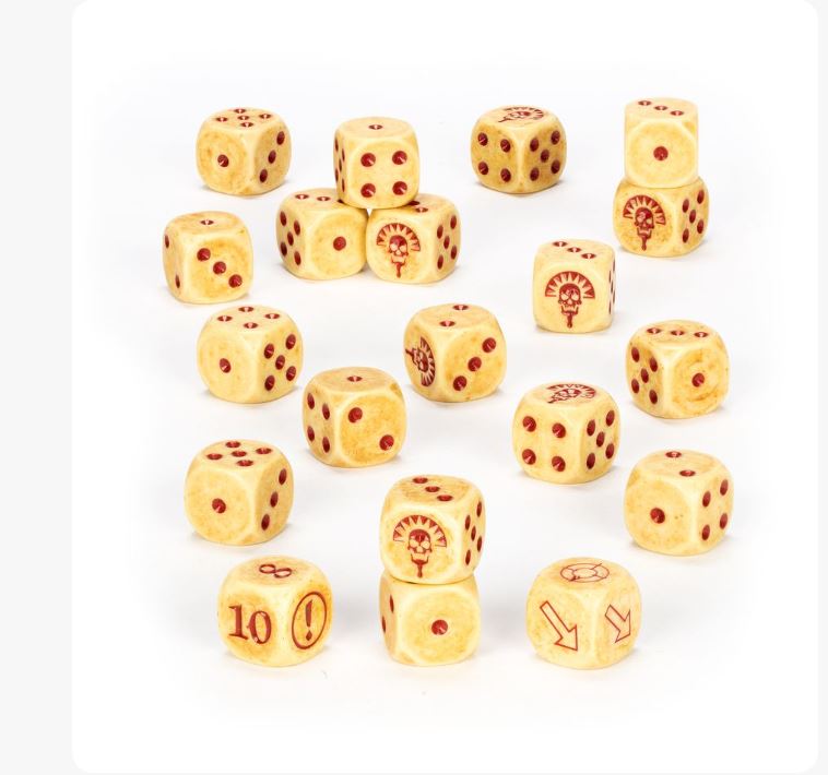 SET DI DADI DEI TOMB KINGS OF KHEMRI