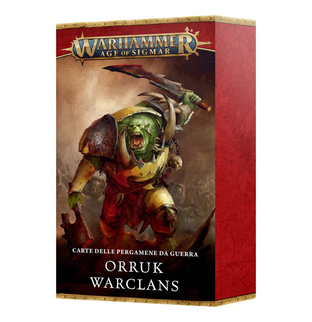 Pacchetto carte delle pergamene da guerra : Orruk Warclans ITA